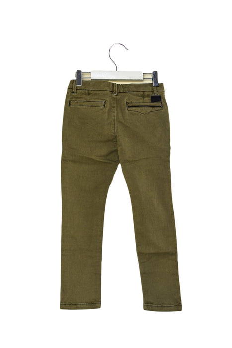 A Green Casual Pants from Catimini in size 5T for girl. (Back View)