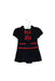 A Navy Short Sleeve Dresses from Nicholas & Bears in size 3-6M for girl. (Front View)