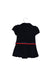 A Navy Short Sleeve Dresses from Nicholas & Bears in size 3-6M for girl. (Back View)