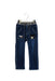 A Blue Casual Pants from Miki House in size 4T for boy. (Front View)