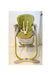 A Green Highchairs from Chicco in size 0-3M for neutral. (Front View)