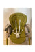 A Green Highchairs from Chicco in size 0-3M for neutral. (Back View)