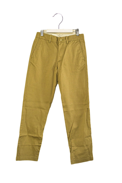 A Beige Casual Pants from Crewcuts in size 10Y for boy. (Front View)