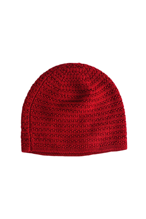 A Red Hats Beanies & Caps from Jacadi in size 12Y for girl. (Back View)