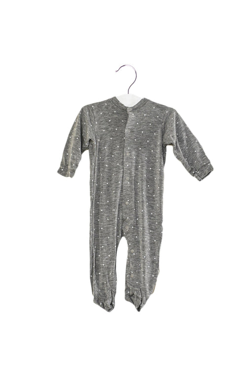A Grey Onesies from Cambrass in size 0-3M for neutral. (Front View)