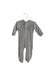 A Grey Onesies from Cambrass in size 0-3M for neutral. (Front View)