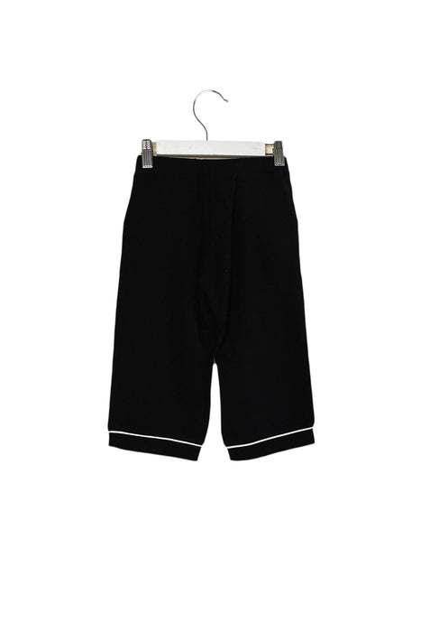 A Black Casual Pants from DOUUOD in size 4T for girl. (Back View)