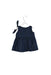A Blue Sleeveless Tops from Lu Lu by Miss Grant in size 4T for girl. (Back View)