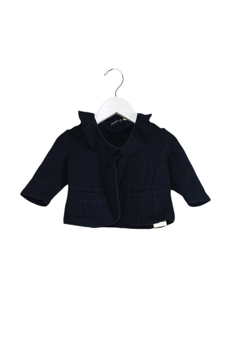 A Navy Lightweight Jackets from Diesel in size 3-6M for girl. (Front View)