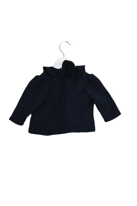 A Navy Lightweight Jackets from Diesel in size 3-6M for girl. (Back View)