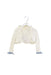 A White Cardigans from Nicholas & Bears in size 4T for girl. (Front View)