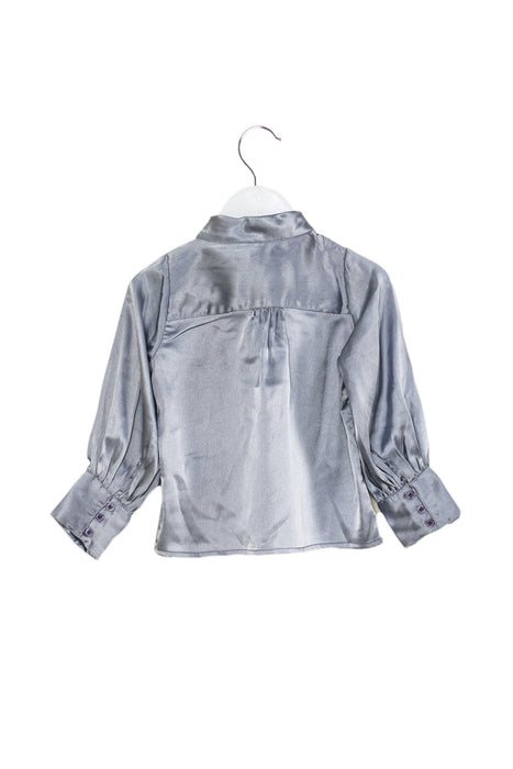 A Purple Shirts from Velveteen in size 2T for girl. (Back View)