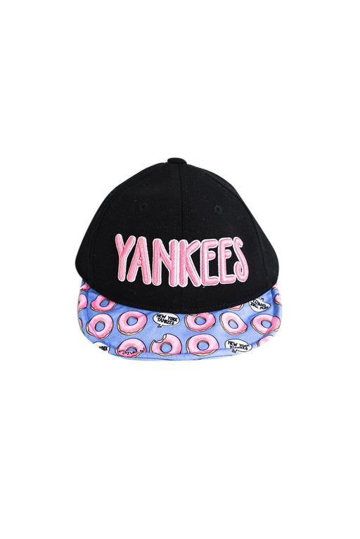 A Black Hats Beanies & Caps from MLB in size 4T for girl. (Front View)