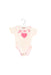 A Pink Short Sleeve Bodysuits from Juicy Couture in size 0-3M for girl. (Front View)
