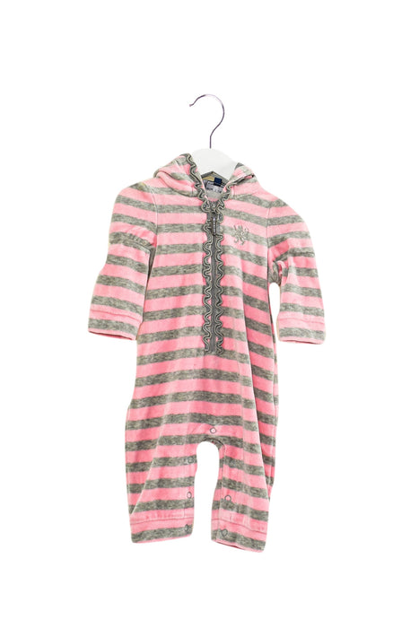 A Pink Long Sleeve Jumpsuits from Nicholas & Bears in size 0-3M for girl. (Front View)