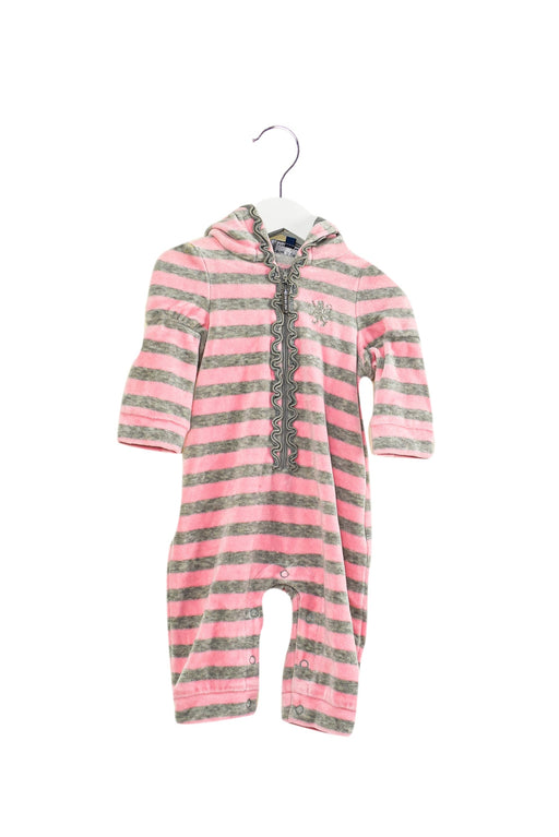 A Pink Long Sleeve Jumpsuits from Nicholas & Bears in size 0-3M for girl. (Front View)