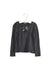 A Grey Long Sleeve Tops from Simonetta in size 6T for girl. (Front View)