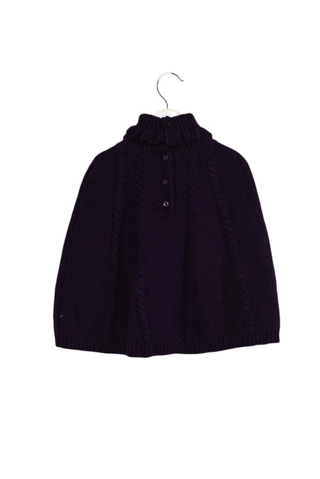 A Purple Capes & Ponchos from Janie & Jack in size 4T for girl. (Back View)