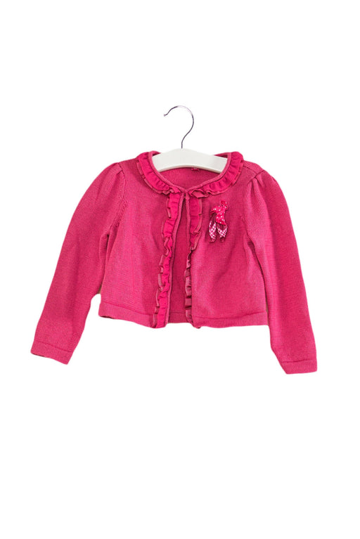 A Pink Cardigans from Nicholas & Bears in size 12-18M for girl. (Front View)