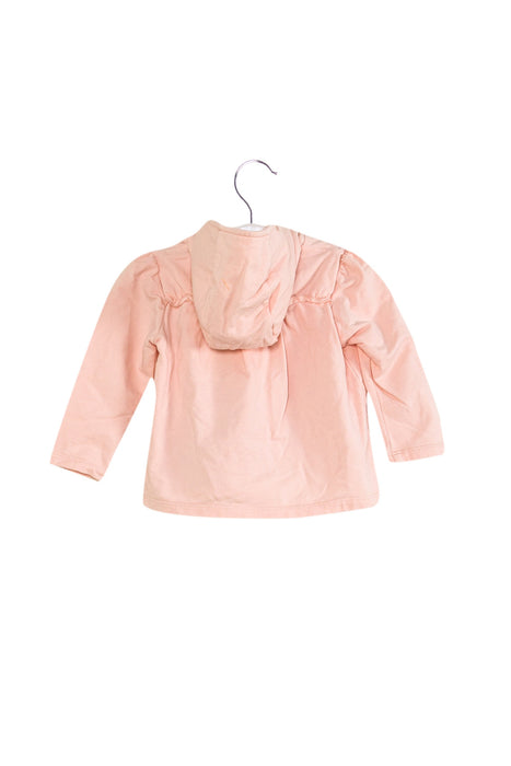 A Pink Lightweight Jackets from Little Marc Jacobs in size 12-18M for girl. (Back View)