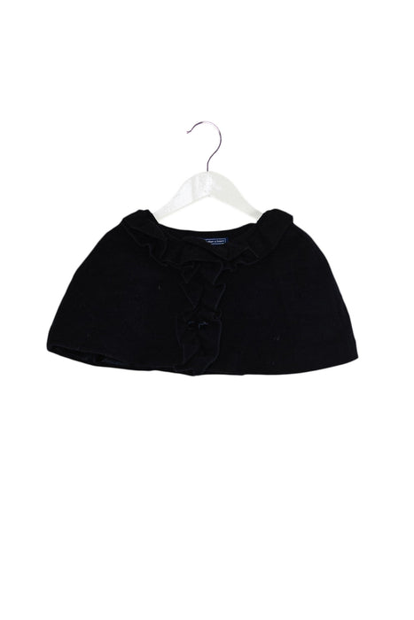 A Navy Capes & Ponchos from Nicholas & Bears in size 6T for girl. (Front View)