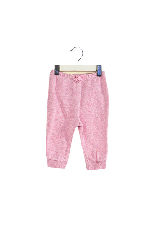 A Pink Sweatpants from Ralph Lauren in size 3-6M for girl. (Front View)