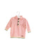 A Pink Long Sleeve Polos from Nicholas & Bears in size 6-12M for girl. (Front View)