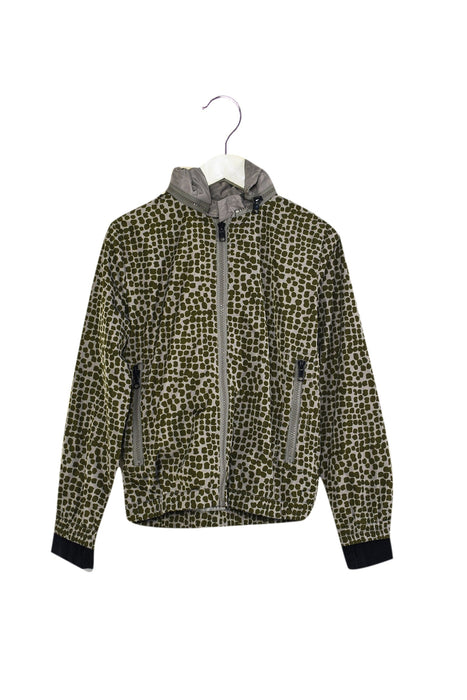 A Green Lightweight Jackets from Stella McCartney in size 8Y for neutral. (Front View)