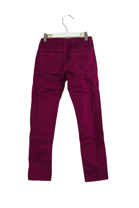 A Purple Casual Pants from Armani in size 8Y for girl. (Back View)