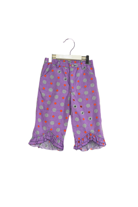 A Purple Casual Pants from Young Versace in size 6T for girl. (Front View)