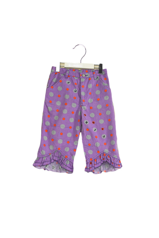 A Purple Casual Pants from Young Versace in size 6T for girl. (Front View)