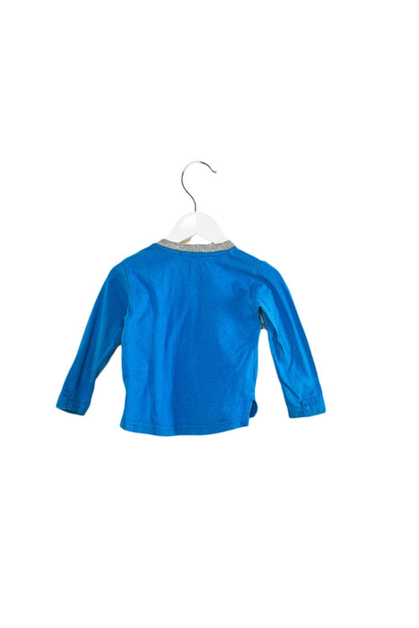A Blue Long Sleeve Tops from Indikidual in size 6-12M for boy. (Back View)