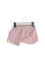 A Pink Shorts from Seed in size 0-3M for girl. (Back View)