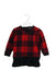 A Red Long Sleeve Dresses from Ralph Lauren in size 12-18M for girl. (Front View)