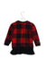 A Red Long Sleeve Dresses from Ralph Lauren in size 12-18M for girl. (Back View)