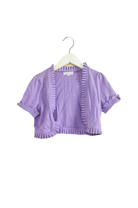 A Purple Cardigans from Nicholas & Bears in size 10Y for girl. (Front View)