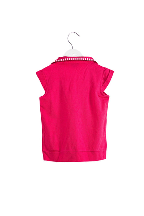 A Pink Short Sleeve Tops from Nicholas & Bears in size 8Y for girl. (Back View)