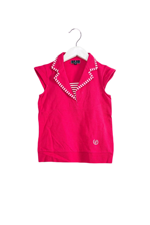 A Pink Short Sleeve Tops from Nicholas & Bears in size 8Y for girl. (Front View)