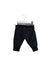 A Navy Sweatpants from Petit Bateau in size 0-3M for girl. (Front View)