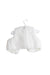 A White Vests from Petit Bateau in size 3-6M for girl. (Back View)