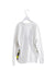 A White Crewneck Sweatshirts from MSGM in size 10Y for boy. (Back View)
