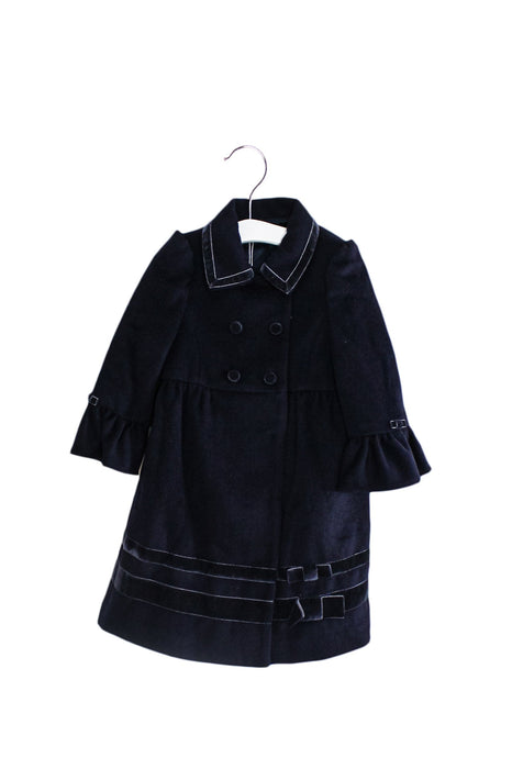 A Navy Coats from Nicholas & Bears in size 3T for girl. (Front View)