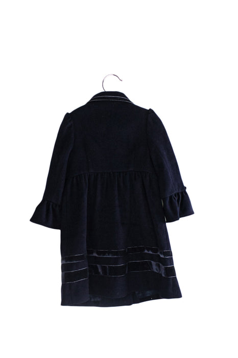 A Navy Coats from Nicholas & Bears in size 3T for girl. (Back View)