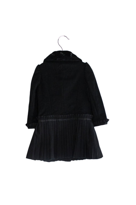 A Black Coats from Nicholas & Bears in size 2T for girl. (Back View)