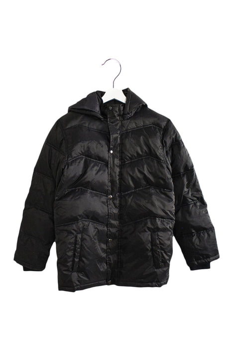 A Black Coats from Name It in size 13Y for boy. (Front View)