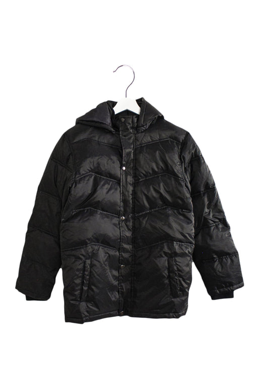 A Black Coats from Name It in size 13Y for boy. (Front View)