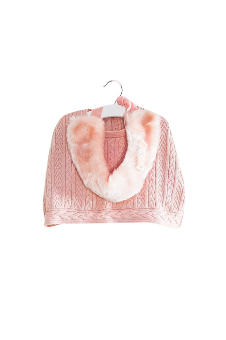 A Pink Capes & Ponchos from Nicholas & Bears in size 4T for girl. (Front View)