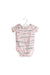 A Pink Short Sleeve Bodysuits from Kenzo in size 0-3M for girl. (Front View)
