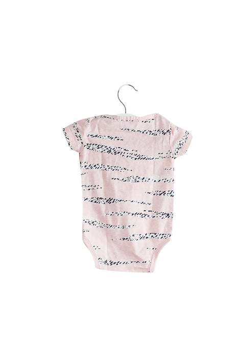 A Pink Short Sleeve Bodysuits from Kenzo in size 0-3M for girl. (Back View)