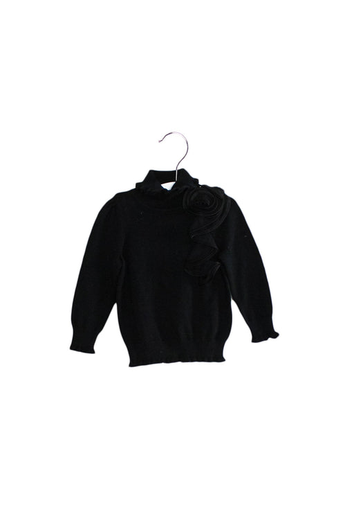 A Black Knit Sweaters from Nicholas & Bears in size 2T for girl. (Front View)